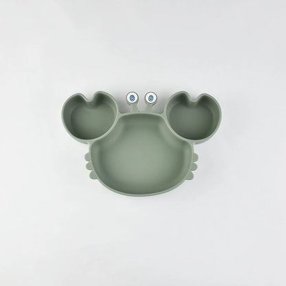 assiette ventouse bebe vert