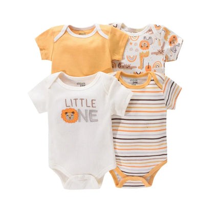 body bébé ensemble quatre lion