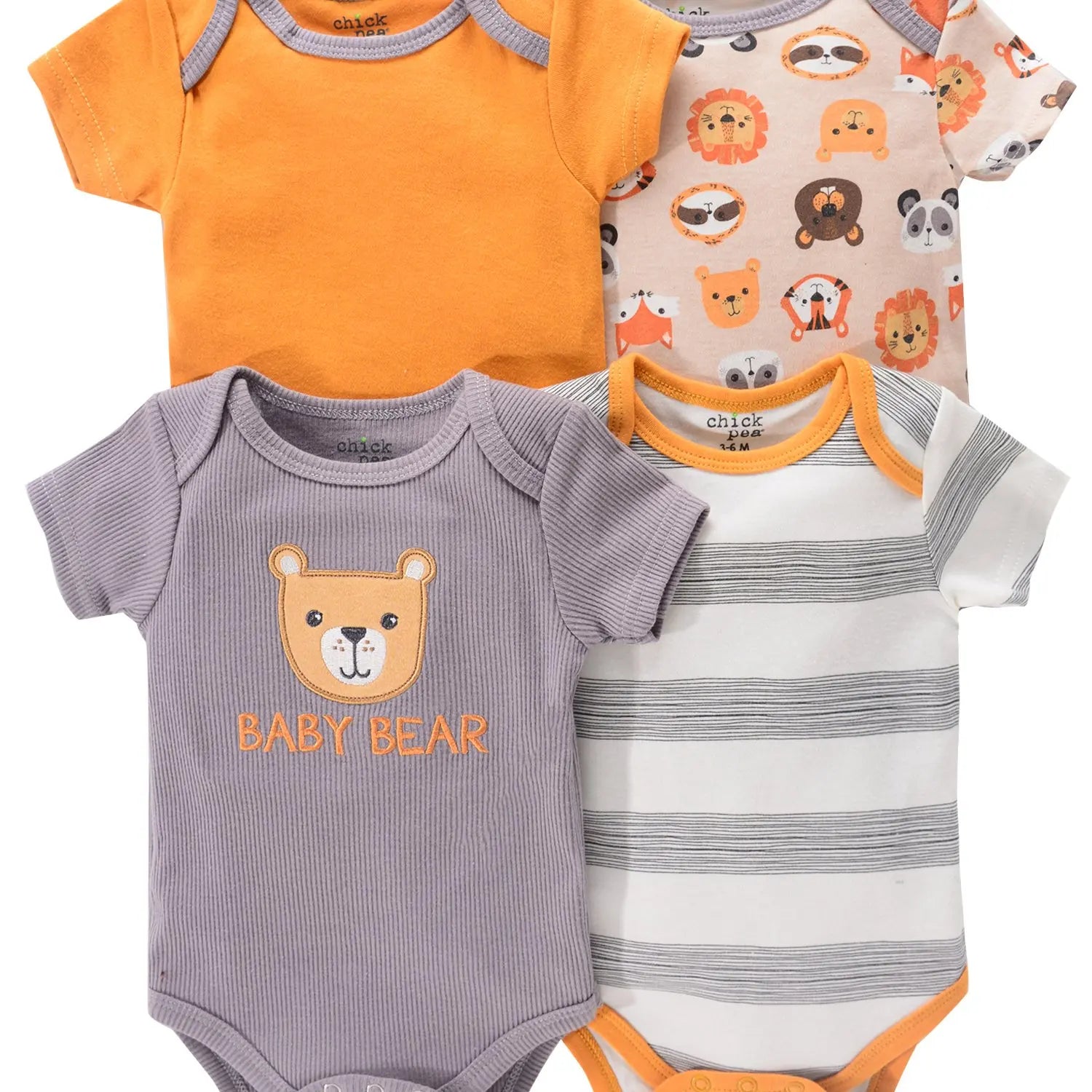 body bébé ensemble quatre ourson