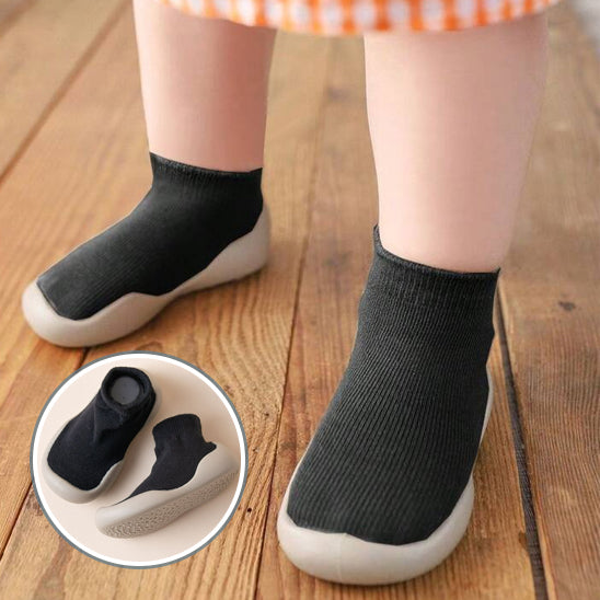 chaussons de marche bebe couleur navy