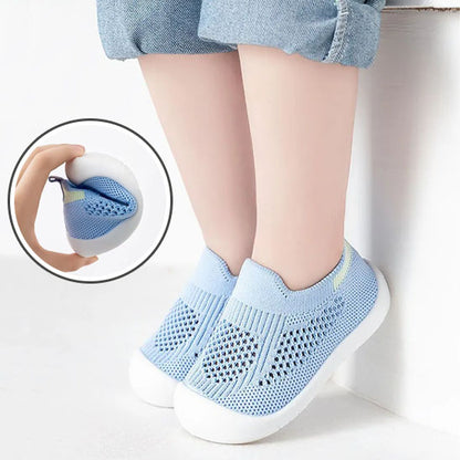 chaussures souples bleu jeans