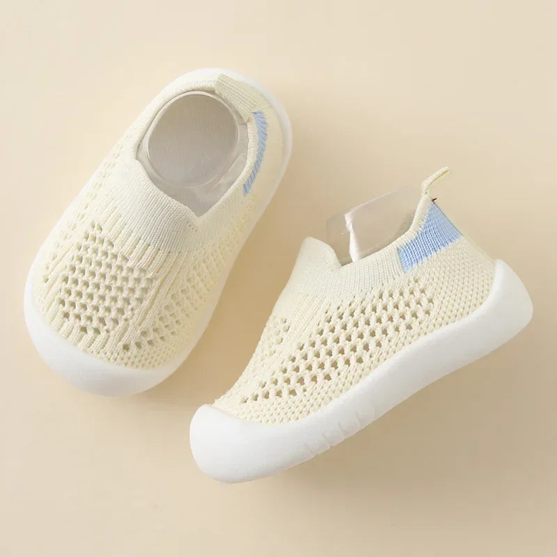 chaussures souples vanille