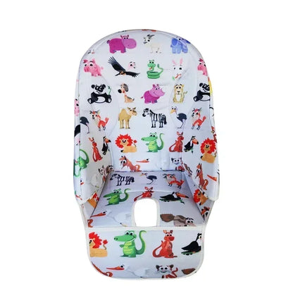 coussin bebe chaise haute animaux faune