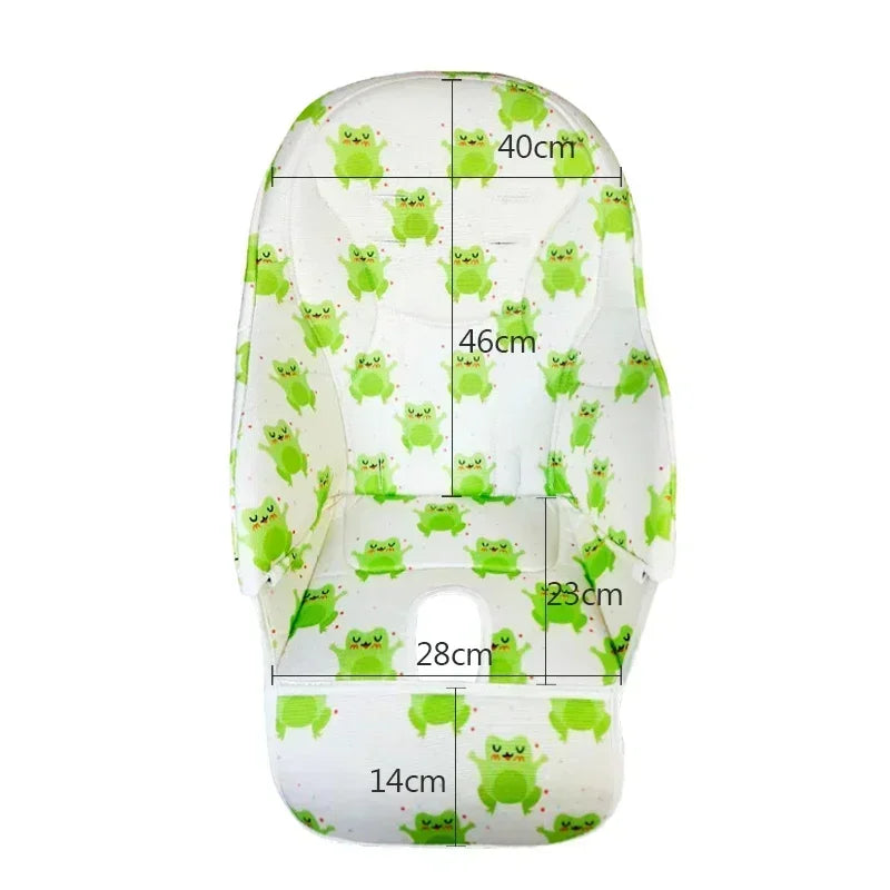 coussin bebe chaise haute grenouille mesures