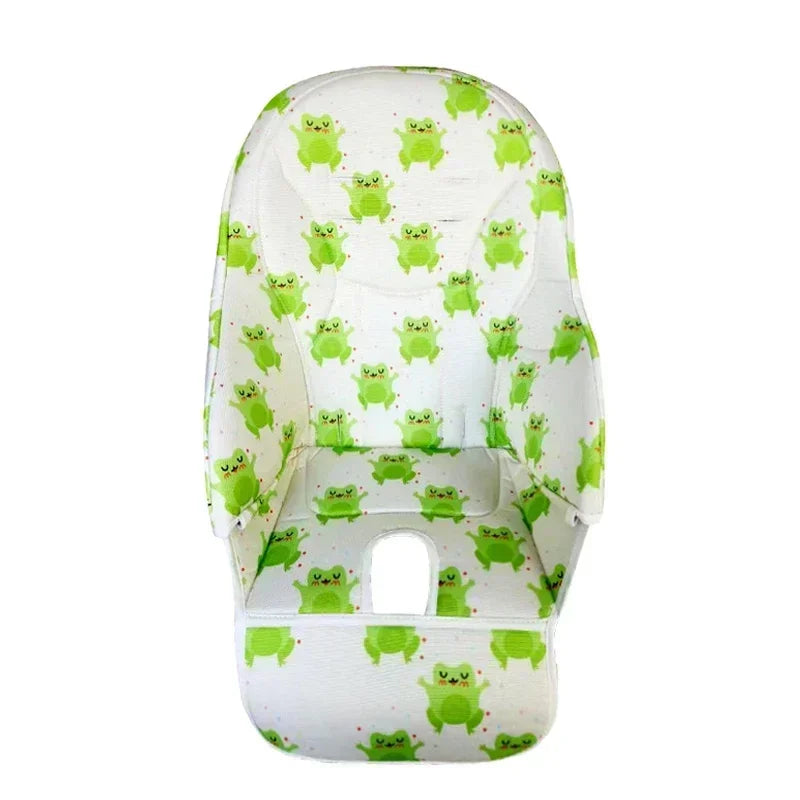 coussin bebe chaise haute grenouilles