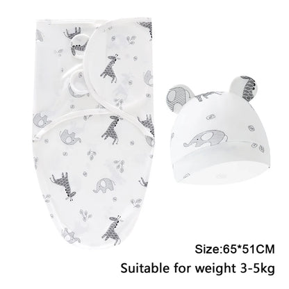 couverture emmaillotage girafe