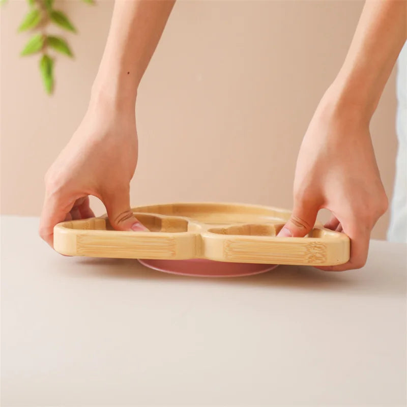 demostration plateau suction ensemble repas bebe