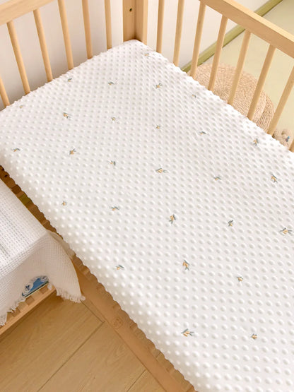 drap house bebe feuilles