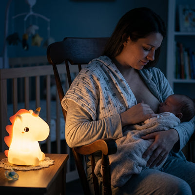 bebe veilleuse | Tactile Rechargeable Licorne