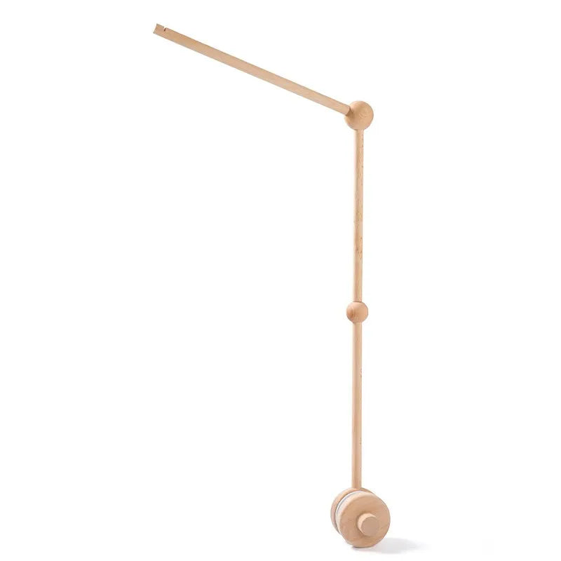 mobile bebe support bois canelle